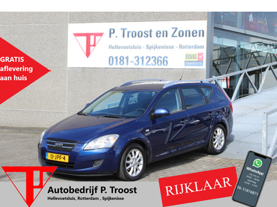 Kia cee'd Sporty Wagon 1.6 Fifteen Afneembare trekhaak/Airco/Onderhoud historie/Carkit/Lichtmetalen wielen/Elektrische ramen/Centrale deur