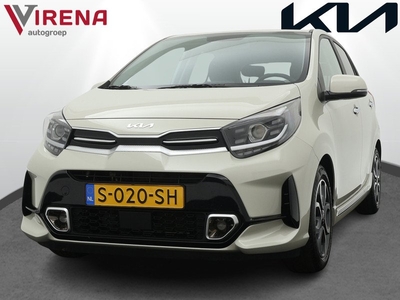 Kia Picanto 1.0 DPi GT-Line Leder - Navigatie - CarPlay - Cruise - Camera Fabrieksgarantie tot 30-03-2030