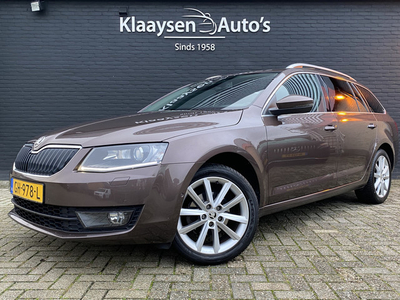 Škoda Octavia Combi 1.2 TSI Greentech Elegance Businessline | dealer onderhouden | navigatie | panoramadak | xenon verl. | canton audio