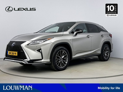 Lexus RX 450h AWD F Sport Line | Panoramadak | Rondomzicht Camera | Stuurwiel Verwarmd | Trekhaak |