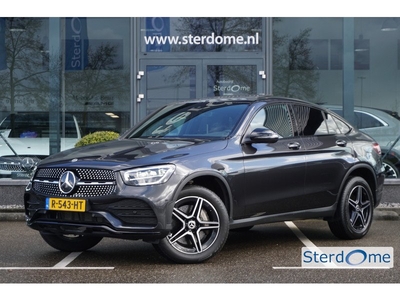 Mercedes-Benz GLC-klasse- Coupé 300e 4MATIC Business Solution AMG l Elektrische Trekhaak l Schuifdak l Stoelverwarming l Camera l Tempomaat l l Houten interieur lijsten l Sfeerverlichting l