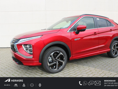 MITSUBISHI ECLIPSE CROSS 2.4 PHEV Executive / Climate & (Adaptieve) Cruise Control / Elektrisch Verstelbare Bestuurderstoel / Navigatie / Stoel- & Stuurverwarming / 360 Graden Camera / 1.500 KG Trekgewicht /