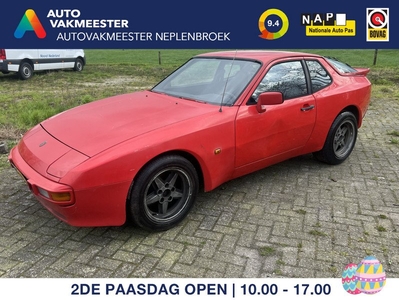 Porsche 944 2.5 Coupé Bj 1983 Km 72.000 Nap airco 161pk Uniek 2e eigenaar !!