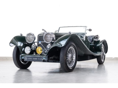 Jaguar SS100 Restored by Bas Jansen - Matching numbers.