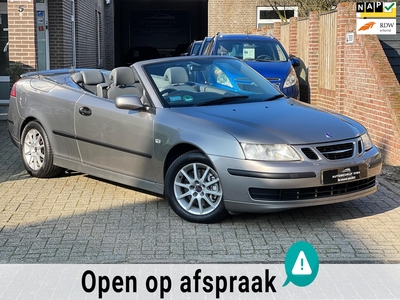 SAAB 9-3 Cabrio 1.8t Linear 2007 Grijs Rechts gestuurd!