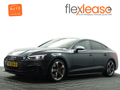 Audi A5 Sportback 3.0 TFSI S5 420Pk Quattro - Carbon Afwerking, Memory, 360 Camera, Park Pilot, Stoelmassage, Standkachel