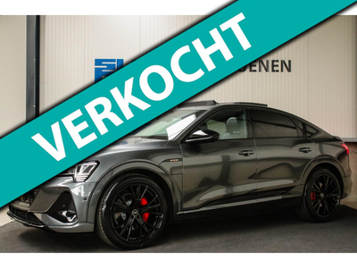 Audi E-tron 55 Quattro S Edition Pro Line S S-Line 408pk! 12%|1e|NL|DLR|Panoramadak|Virtual Cockpit|Luchtvering|ACC|360|Black|22