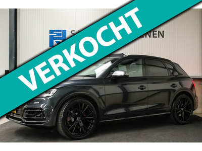 Audi SQ5 3.0TFSI Q5 Quattro S-Line 354pk Automaat! 2e Eig|DLR|Luchtvering|Kuipstoelen|Panoramadak|Virtual Cockpit|Black|Carbon|22