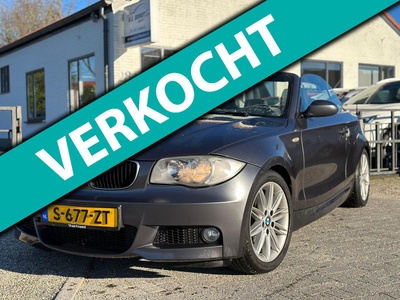 BMW 1-serie Cabrio 118i M-pakket binnen/buiten!