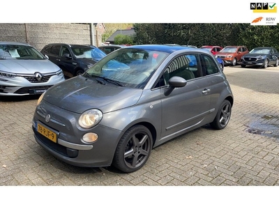 Fiat 500 0.9 TwinAir Lounge Panoramadak LM velgen Nieuwe APK