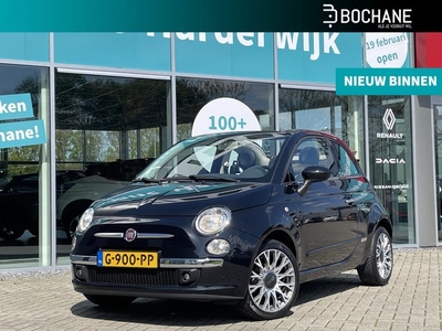 Fiat 500 C 1.2 Lounge CABRIO NAVIGATIE RODE KAP ALL