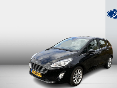 FORD FIESTA Orginele Nederlandse auto - Nieuwe Type - Titanium uitvoering 1.0 EcoBoost Titanium 100 PK Eerste eigenaar auto. Rook vrij - Rijklaar prijs - 12 maand Bovag garantie .