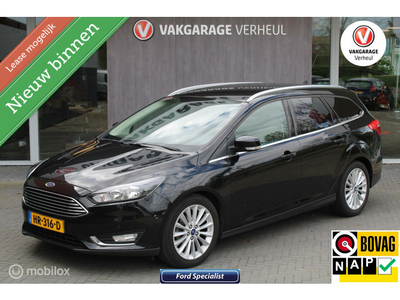 Ford Focus Wagon 1.0 Titanium Edition|125Pk|Navi|Boekjes|Nap