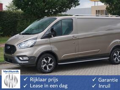 Ford TRANSIT CUSTOM 300L Active 130PK Airco, Apple CP/Android Auto / Camera, 17