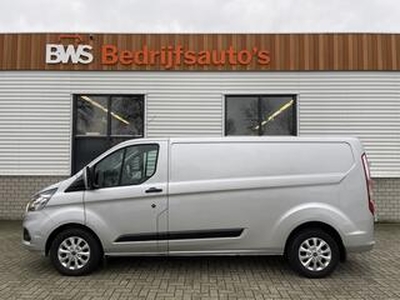 Ford TRANSIT CUSTOM 320 2.0 TDCI 130pk automaat L2H1 Trend / rijklaar ? 18.950 ex btw / lease vanaf ? 401 / airco / cruise / navi / zilver metallic / stoelverwarming !