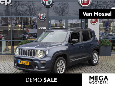 JEEP RENEGADE 1.5T e-Hybrid Limited | afneembare Trekhaak | Adaptive | Navi | Camera | DEMO SALE