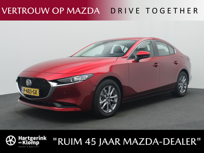 MAZDA 3 2.0 e-SkyActiv-G Comfort met leer pakket automaat : dealer onderhouden