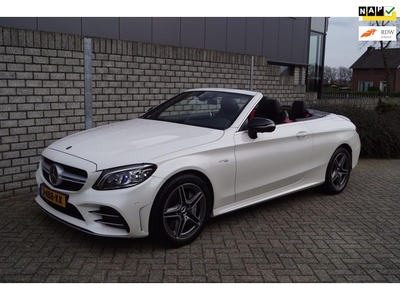 Mercedes-Benz C-klasse Cabrio 43 AMG 4MATIC Autom Leder/Alcantara Navi 360 Camera Adaptieve Cruise Clima 2x PDC LMV ENZ NL Auto.