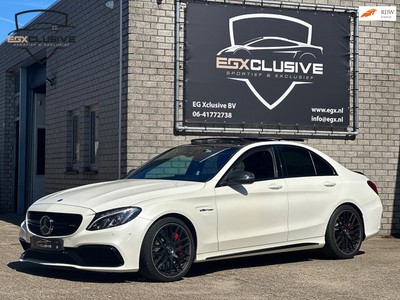 Mercedes-Benz C63s C63 AMG S 510PK HUD/Burmester/Pano/Parlemoer