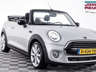 MINI MINI Cabrio Mini 1.5 Cooper Chili | Half LEDER | Full LED | harman/kardon | Automaat ✅ 1e Eigenaar -LET OP KONINGSDAG GESLOTEN!-