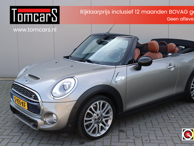 MINI MINI Cabrio Mini 2.0 Cooper S 192PK Chili Serious Business Navigatie/Harmann-kardon/Leder/18-Inch