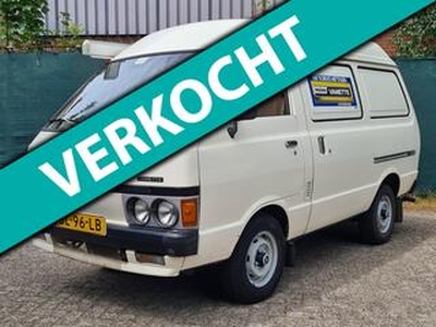 Nissan VANETTE 2.0 High Roof *1e generatie* UNIEK camper