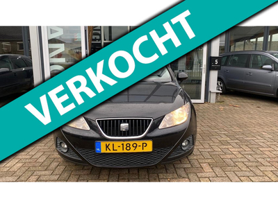 Seat Ibiza SC 1.4 Reference airconditioning cruise controle lm-velgen elektrische pakket parrot dealeronderhoud