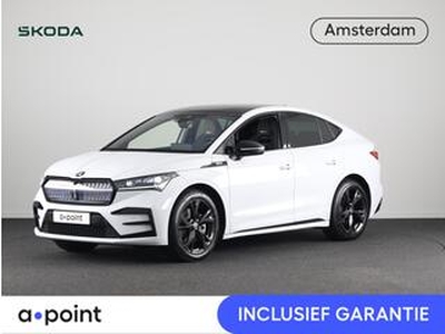 Skoda Enyaq iV Coup? RS 300 pk | Elektrische stoelen | Crystal Face | Warmtepomp | Trekhaak | Klimaat plus