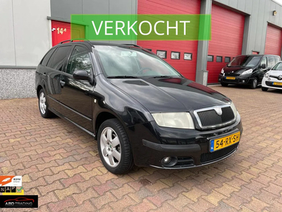 Skoda Fabia Combi 1.4-16V Elegance VERKOCHT!!TREKHAAK|AIRCO|LM-VELGEN