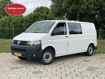 Volkswagen TRANSPORTER 2.0 TDI L2H1 BM Dubbelcabine Airco Cruise 114pk!