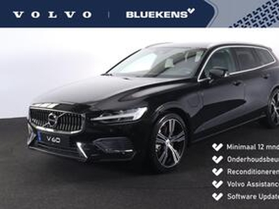 Volvo V60 T6 Recharge AWD Inscription - LONG RANGE - IntelliSafe Assist - Harman/Kardon audio - Adaptieve LED koplampen - Parkeercamera achter - Verwarmde voorstoelen & stuur - Parkeersensoren voor & achter - Elektr. bedienb. voorstoelen met geheugen - Extra getint