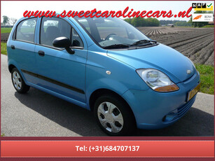 Chevrolet Matiz 0.8 Pure 2009, Weinig KM, mooi zuinige auto, nieuwe voorruit, Apk bij aflevering auto!!