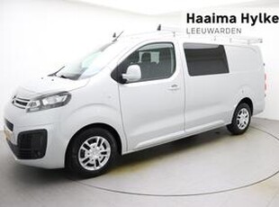 Citroen JUMPY 2.0 HDI 120pk Business Dubbel Cabine 6 persoons | Navigatie | Climate Control | Imperiaal | Trekhaak | Cruise Control | Parkeersensoren achter