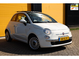 Fiat 500 1.2 Lounge / Automaat / Open Panoramadak / Airco / Elek Pakket / Stuurbediening, Allu Velgen