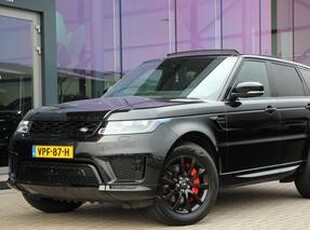 Land Rover RANGE ROVER SPORT 3.0 SDV6 BLACK EDITION | GRIJSKENTEKEN | VOL OPTIES