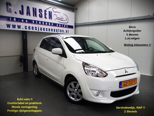 Mitsubishi Space Star 1.0 Bright Parelmoer wit !!!