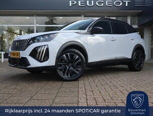 PEUGEOT 2008 e-2008 SUV GT EV 54kWh 156pk Automaat, Rijklaarprijs, Adaptieve Cruise Parkeercamera voor en achter