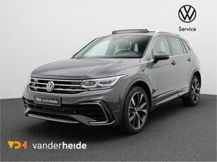 Volkswagen TIGUAN 1.4 TSI eHybrid R-Line Business 245PK DSG leder, keyless, dodehoekassistent, panoramadak, trekhaak, achteruitrijcamera, side assist, winterpakket, 20'' lichtmetaal