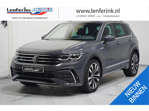 Volkswagen Tiguan 1.5 TSI R-Line Business+ panodak digi-cockpit climate-controle IQ-light R-line binnen/buiten ACC app-connect electrische-achterklep PDC V+A private-glas DAB-ontvangst