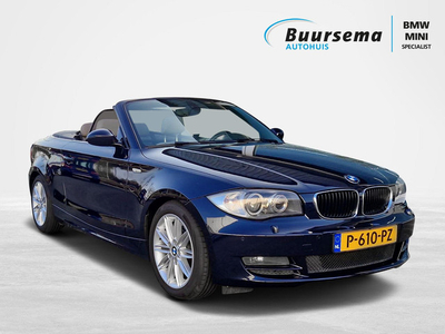 BMW 1 Serie Cabrio 125i High Executive | 218 PK | MONACOBLAU | WINDSCHERM | STOELVERWARMING | AUTOMAAT |