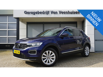 Volkswagen T-Roc 1.5 TSI 150pk Sport Pano.Dak Virtual Cockpit LED *Atlantic Blue Metallic* A-Camera Standkachel 30852km! 1e Eigenaar