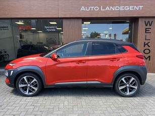 Hyundai Kona 1.6 T-GDI Premium Automaat | Two Tone | Lederbekl. | Head Up | Stoel en stuurverw.