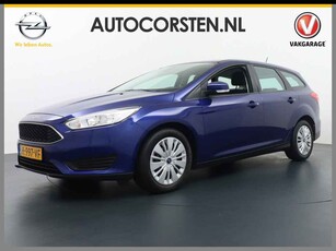 Ford FOCUS Wagon *gereserveerd* 100PK Airco Trekhaak Sync Apps Leder stuur Elektr.ramen+spiegels USB ESP Bluetooth