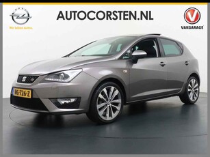 Seat Ibiza FR T96PK Pano-schuifhef-dak Bi-Xenon Leer-Alcantara Navi PDC-a+v ECC DAB+ Cruise controle LED Bluetooth Privacy Glas