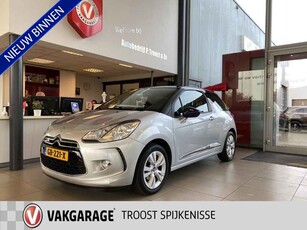 Citroën DS3 1.2 VTi So Chic,5 Zits,Navigatie,Climate&Cruisecontrol,Bleutooth met Spraakbediening,Elektrischpakket,Two-Tone Lak,16 Inch Lmv