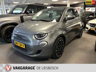 Fiat 500 La Prima 42 kWh /119pk/ pano-dak / leder / navigatie / camera / teruggaaf €2000,-