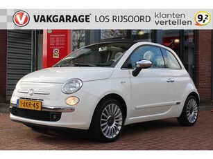 Fiat 500C Cabrio 1.2 Lounge | A/C | Half-Leder | Bluetooth | PDC | Reeds APK Afgemeld |