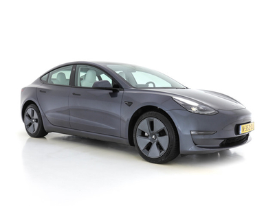 Tesla Model 3 Long Range Dual Motor Premium-Audio-Pack AWD [ Fase-3 ] (INCL-BTW) *PANO | NAPPA-VOLLEDER | FULL-LED | AUTO-PILOT | KEYLESS | SURROUND-VIEW | CRUISE | VIRTUAL-COCKPIT | COMFORT-SEATS | 18