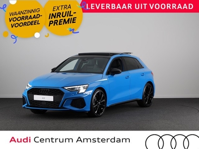 Audi A3 Sportback 35 TFSI S edition Turboblauw