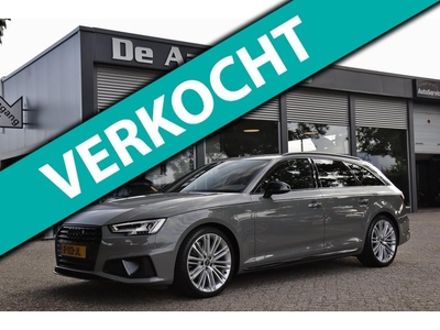 Audi A4 AVANT 40 Tfsi S-line Black Edition Quantumgrijs 19